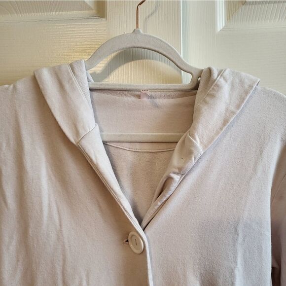 Rue 21 white hooded button-down jacket - Picture 6 of 11